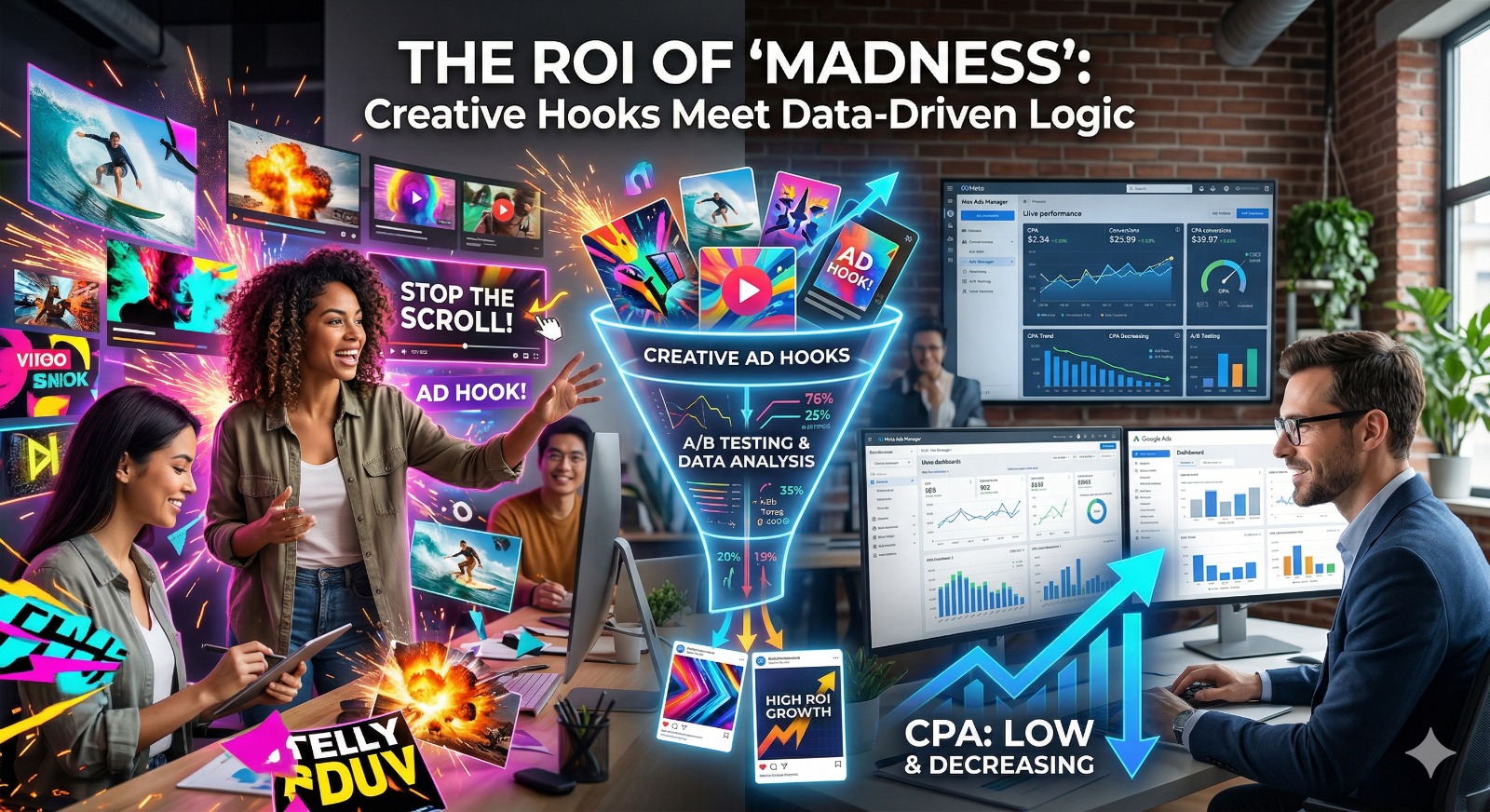 The ROI of 'Madness': Why Creative Ad Hooks Outperform Generic Campaigns