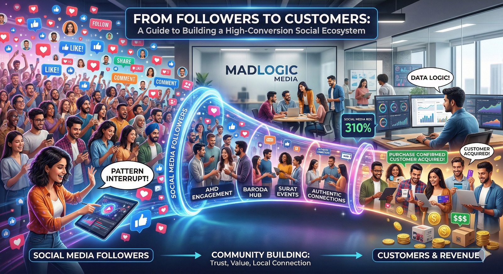 From Followers to Customers: A Guide to Building a High-Conversion Social Ecosystem